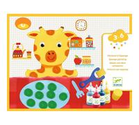 Set de Pintura con Esponja Las Aventuras de los Peluches de Djeco
