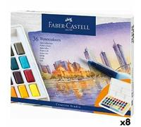 Set de Pinturas Acuarela Faber-Castell Creative Studio (8 Unidades)