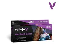 Set De Pinturas No Death Chaos |VALLEJO|72191| 8x18ml Maqueta Char Promo