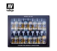 Set De Pinturas RLM COLORS |vallejo|71193| 16x17ml Maqueta Char Promo