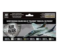 Set de Pinturas Soviet / Ruso Colors Mig-29 "Fulcrum From 80's Present VA