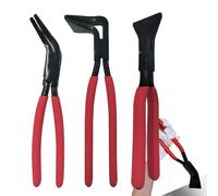 Set de pinzas para chapa,3 piezas para doblado y dobladillo manual | Set de pinzas ergonómicas,para reparación de autoconstrucción Carpintería Plomería Techos