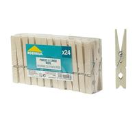 Set de pinzas para tender ropa (24 ud.)