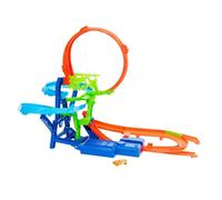 Set de pistas y vehículo Hot Wheels Action JFD12 multicolor, escala 1:64, plástico