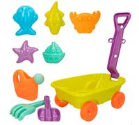 Set de playa carretilla con accesorios Color Beach