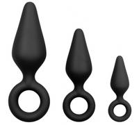 Set de plug anales con anillo