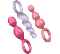 Satisfyer Anal Plugs Set 3pcs Tricolor