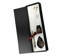 Set De Pluma Y Tinta Para Escritura - Suministro Escolar Estilo Retro,Pluma estilográfica Principiante Caligrafía | para Principiantes Escritores Pintores Estudiantes Profesores Artistas Cumpleaños