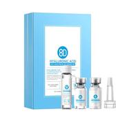 Set De Polvo Ácido Hialurónico Premium Para Cuidado Intensivo De La Piel, Hidratación De Alta Concentración Con Hialurón Puro, Promueve Piel Radiante Y Suave, Para Mejorar La Elasticidad Cutánea