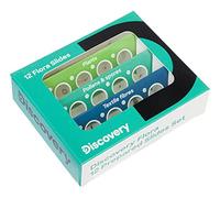 Set De Preparaciones Microscópicas Discovery Flora 12 Para Niños Con 12 Preparaciones Transparentes Listas Para Usar Sobre Botánica