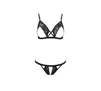 Set de productos eróticos de cuero y látex para mujer marca PASSION Diabolina Set