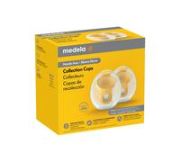 Medela copas de recogida de leche Hands-Free, compatible con los extractores de leche eléctricos Freestyle Flex y Swing Maxi, set de 2 copas, blanco