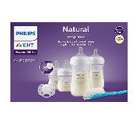 Philips AVENT Natural Response SCD838/11 Pack 4 biberones, chupete, cepillo