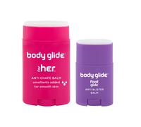 Set de regalo Body Glide For Her y Foot Glide | Protecci n completa para la piel, ideal para deportes, juegos y uso diario | Barra antirozaduras