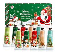 Set de Regalo de Crema de Manos, Pack de 10 Unidades con Crema Hidratante Nutritiva y Reparadora de Fragancias, Regalos para Navidad y Acción de Gracias, Regalo para Mujer, Madre y Pareja