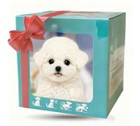 Set de Regalo de Lujo para Mascotas con Embalaje y diseño interactivos, Que Camina, ladra, Mueve la Cola, se Sienta y Corre. Regalo electrónico para Mascotas para niños y Adultos con Caja de Regal #E