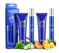Set de Regalo de Perfume Premium para Hombre, 2 x 35 ml Eau de Toilette + 2 x 35 ml Gel de Ducha, Fragancia de Larga Duración, Acordes Acuáticos Notas de Limón, Salvia y Geranio