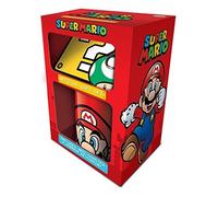 Set De Regalo De Posavasos Y Llaveero De SUPER MARIO