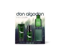 Set de regalo freedom de don algodón. incluye una colonia freedom 30