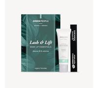 Set de Regalo Lash & Lift Mascara de Green People - Máscara Negra Natural y Desmaquillante - Color de Larga Duración - Ojos Sensibles - Segura para el Embarazo, Sin Gluten