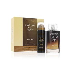 Set de regalo Lattafa Ameer Al Oudh unisex agua perfumada 100 ml + desodorante 50 ml