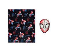 Set de regalo manta 130x150cm con almohada moldeada 35x35cm Spiderman
