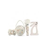 Suavinex Set regalo bebé Wonderland – Chupete SX Pro 0-6m, chupetero, portachupetes, mordedor beige