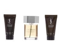 Set de regalo Yves Saint Laurent L'Homme Men (Eau de Toilette en spray, b lsamo para despu s del afeitado y gel de ducha para todo el cuerpo)