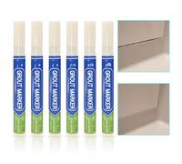 Set de Reparación con 6 Marcadores para Juntas Azulejos Marcador Restaurador Líneas Pared y Suelo Punta Restaura Opacas Manchadas Rápidamente