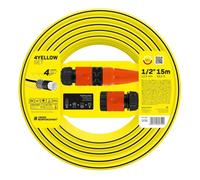Set de riego 4yellow de diámetro 1/2"(12,5mm) con una longitud de 15 metros. 29 cm