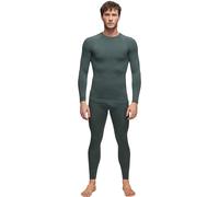 Set de ropa interior Alpinus Outdoor IDRE Hombre Camisa Polainas Verde