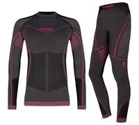 Set de ropa interior Alpinus Outdoor Mora Niños Graphite Pink