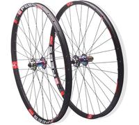 Set de Rueda de Bicicleta 26 27.5 29 Pulgadas Ruedas de Bicicleta de montaña Disc Freno 32 Agujeros de aleación de Aluminio Borde de aleación 120 clics
