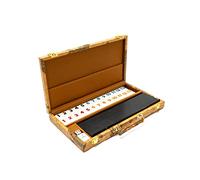 Set de Rummy Deluxe de las Naciones Unidas de Nueva York con estantes de plástico