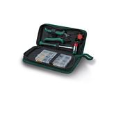 Set de sacabocados y remachadora