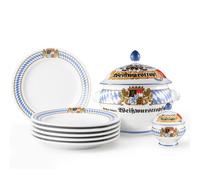 Set De Salchichas Blancas Bayern Seltmann Weiden 8 Piezas