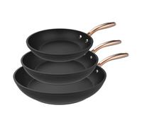 Set de sartenes 20-24-28 cm de aluminio forjado con revestimiento anti