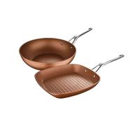San Ignacio Set sartén grill y wok 28cm