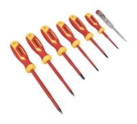 Set De Screwdrivers Sealey 7 Piezas Aprobado VDE AK6125