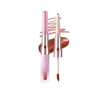 Set de seis colores de doble acabado para labios, barra de labios líquida brillante, barra de labios de larga duración, set de maquillaje (05)