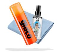 Set de Sellado y Cámara: Soft99 Glaco Mirror Coat Zero 40ml - Efecto Loto Repelente al Agua + paño Waffle detailmate 40x40cm para la Limpieza de Cristales y plásticos
