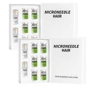 Set de Sérum para el Crecimiento Capilar, Tratamiento para el Engrosamiento y la Densificación, Ingredientes Suaves que Fortalecen las Raíces del Cabello, Tanto para Hombres como para Mujeres