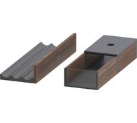 Set de sistema de mobiliario Duravit anchura 208mm, sin recorte de sifón, UV0502077770000, Color: Nogal americano macizo