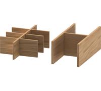 Set de sistema de mobiliario Duravit anchura 347mm, sin recorte de sifón, UV05190H5H50000, Color: Roble natural macizo