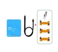Set de soldadora por puntos, Mini soldador por puntos portátil DIY con bolígrafo de liberación rápida for herramientas de reparación de soldadura de placa de níquel y batería Para taller al aire libre