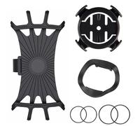 Set de Soporte Manillar G-Armin y Soporte Movil Bicicleta Silicona Compatible con iPhone 16 15 14 13 12 11 Pro/Samsung S24 S23 S22 S21 S20 / G-Armin Edge 540 530 510 130 840 830 1030 1040 Explore 2