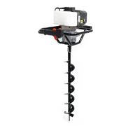 Set de taladro de tierra ahoyador de 1,9CV 1,4kW 52ccm con broca 150 mm Jardín Cierres Forestal
