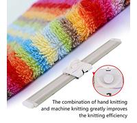Set de Tejido de Krosny, 150 Productos Básicos para un Set de Punto, Manualización de Diseño de Rodillos 30 Piezas para Decoración Hecha a Mano para Crear Regalos Tejidos