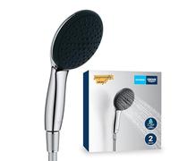 Set de teleducha GROHE Vitalio Start 110 (Ahorro de agua, Manguera de ducha de 1.500 mm, 2 tipos de chorro, Duradero), Cromo 2696010E