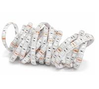 Set de tiras de LED, tira de LED, RGB, rollo de 12 V, rollo de 4 m, 300 LED/5 m, 5050 SMD, chip 72 W/5 m, IP20, 10 mm, (4 m de tira LED RGB)